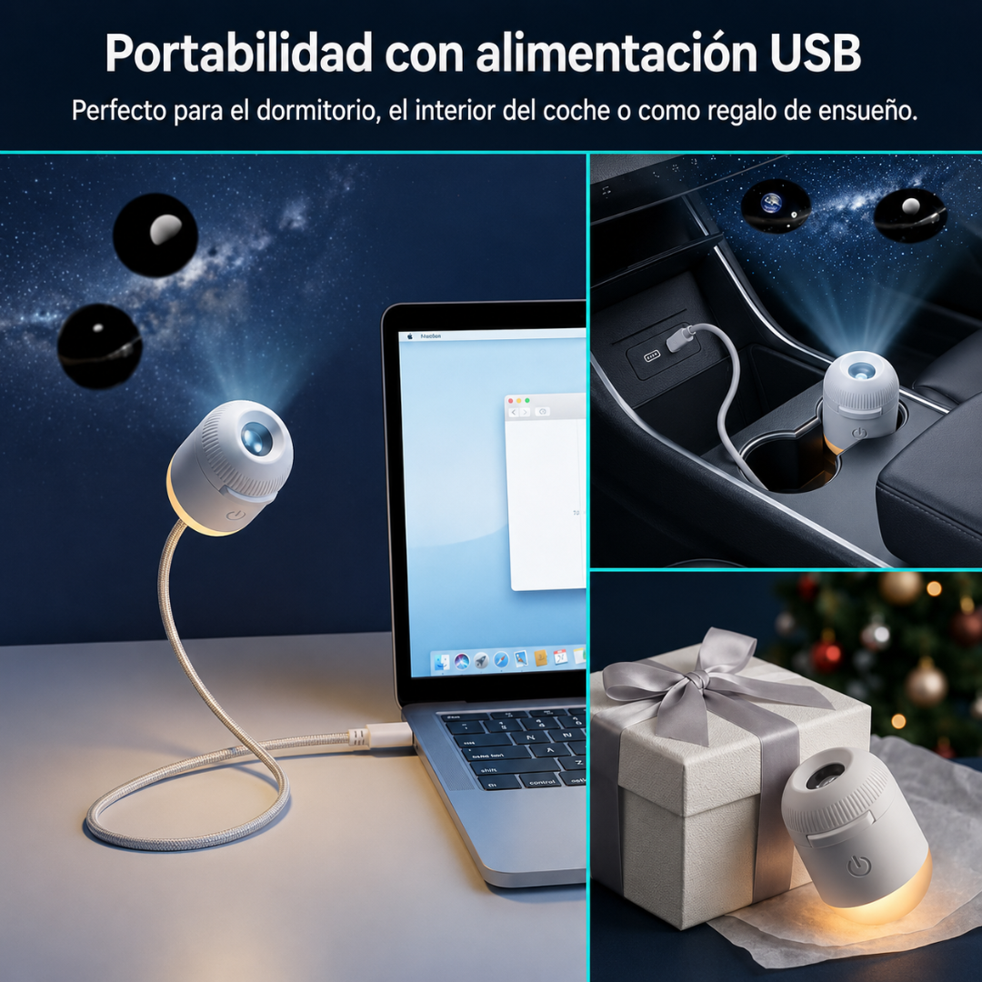 Proyector de Galaxias y Estrellas