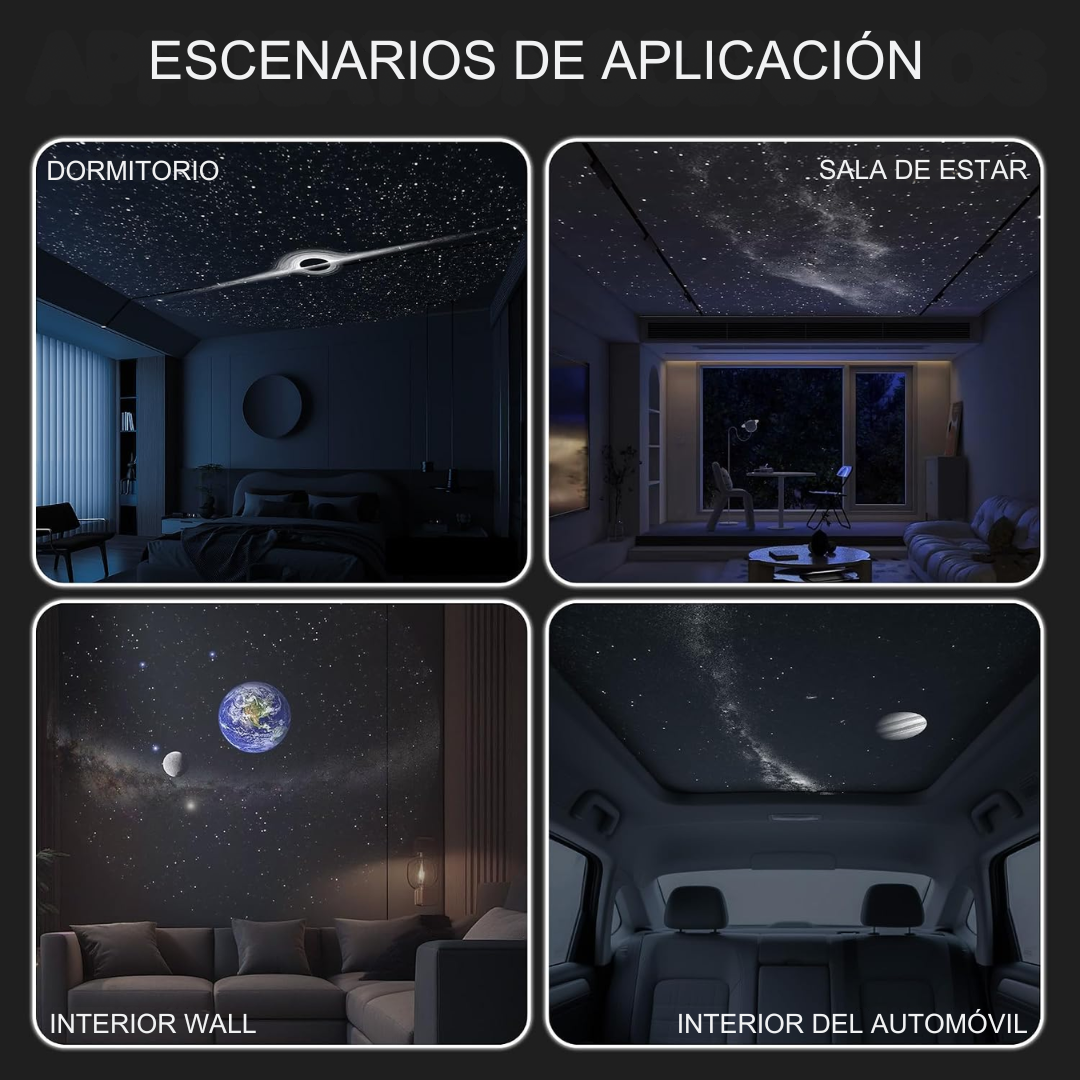 Proyector de Galaxias y Estrellas