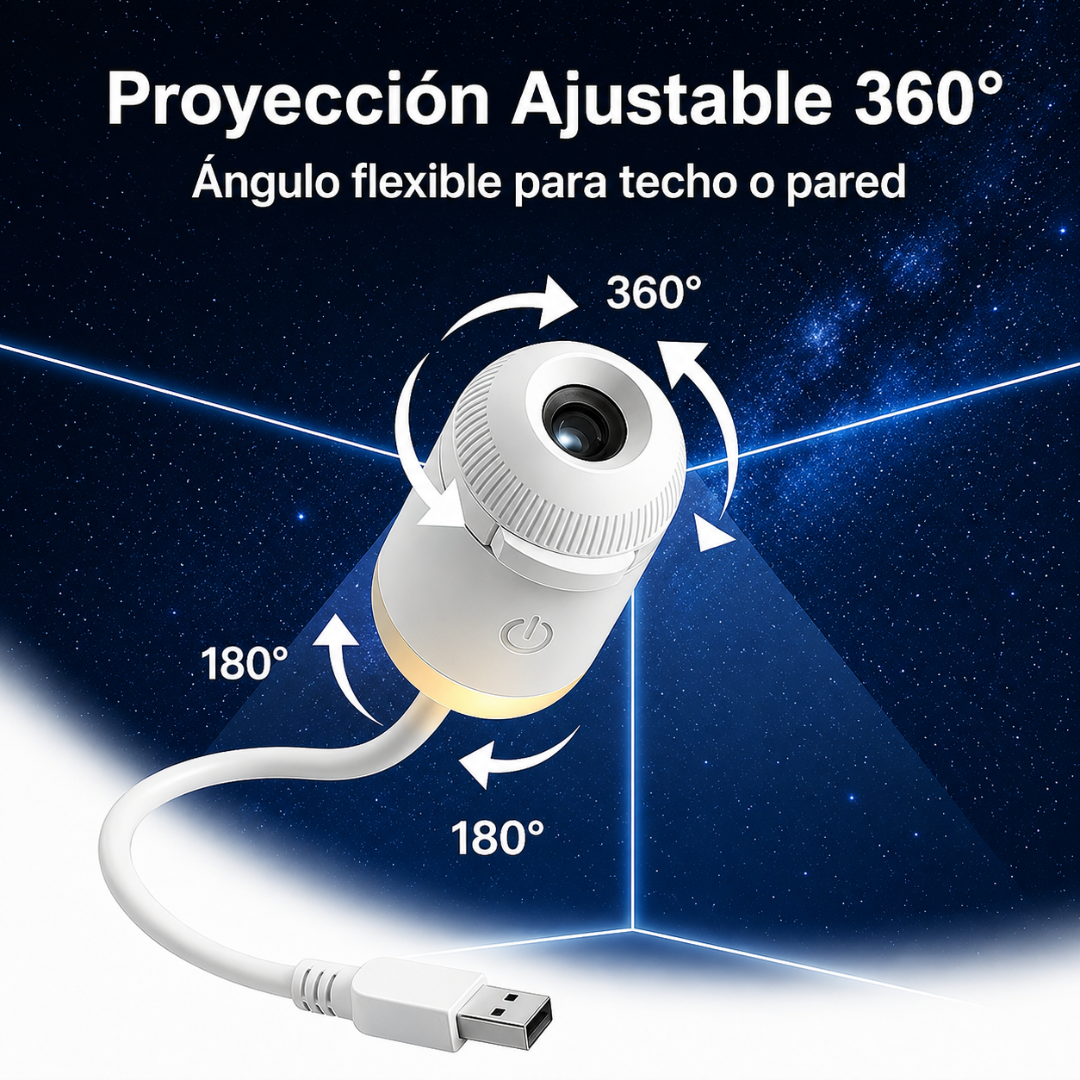 Proyector de Galaxias y Estrellas