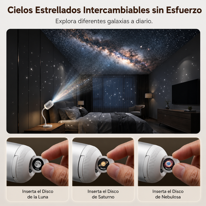 Proyector de Galaxias y Estrellas